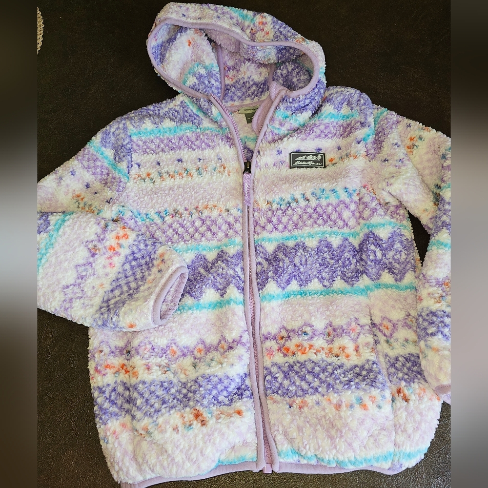 Eddie Bauer fuzzy jacket